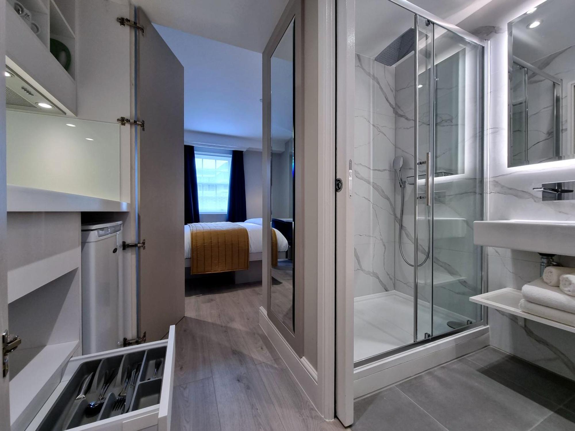 Aparthotel Nox Edgware Road Londýn Pokoj fotografie